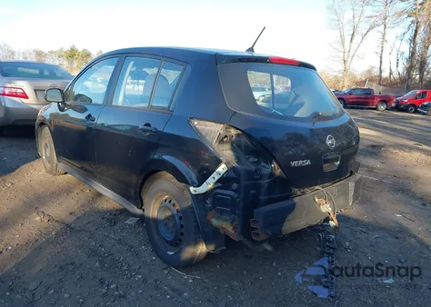 2007 Nissan Versa 1.8S z USA, uszkodzony, nr VIN 3N1BC13E97L362227